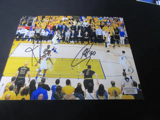 Curry And Irving Signed 8x10 Photo W/Coa