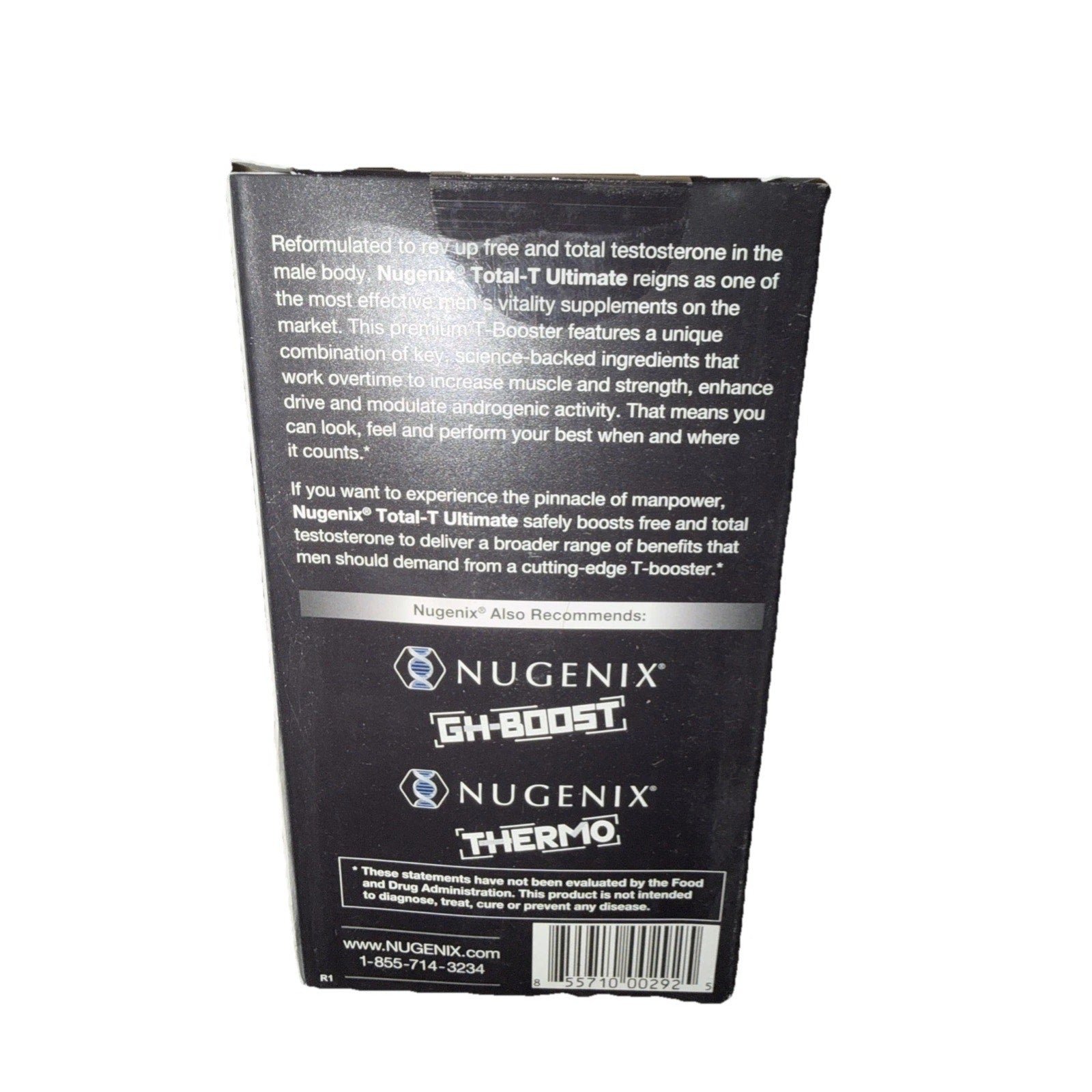 Nugenix Ultimate Testosterone Booster- 120 Tablets BB 10/2026