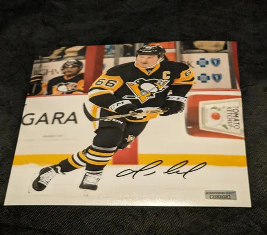 Mario Lemieux autographed 8x10  Pittsburgh Penguins photo with coa