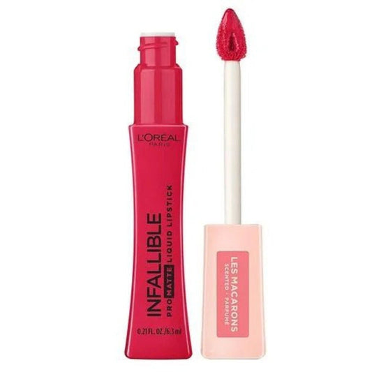 L'Oreal Paris Infallible Les Macarons scented liquid lipstick, 12-pack
