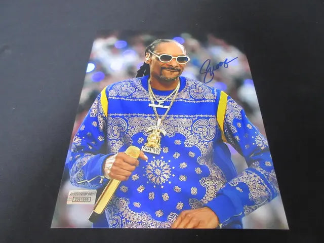 SNOOP DOGG Signed Autographed 8x10 PHOTO SUPER BOWL 100% Authentic w/ C.O.A. 🔥