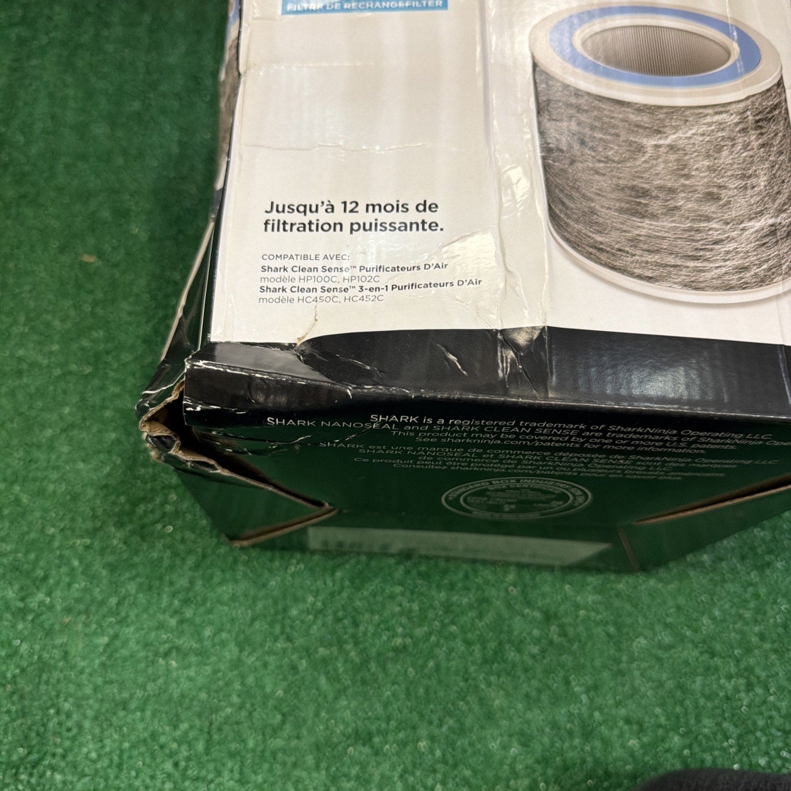 NEW Genuine Shark Clean Sense Max Air Purifier Anti-Allergen Filter HE1FKBAS