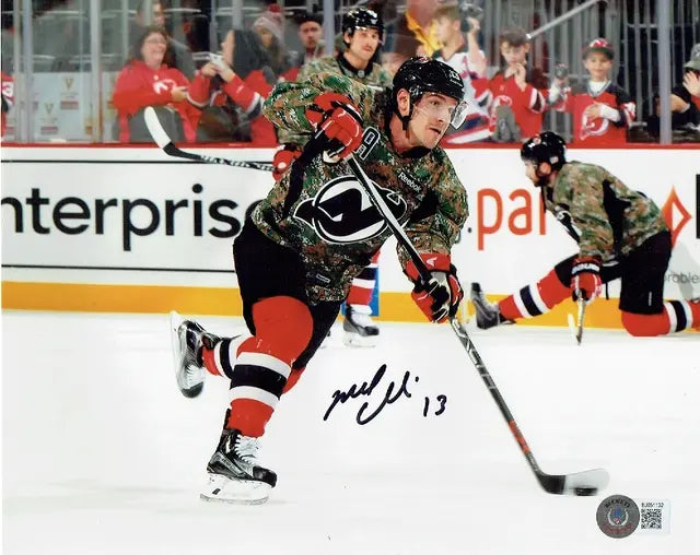 Michael Cammalleri New Jersey Devils Autographed 8x10 Photo Beckett Holo - Price Is Right Miami