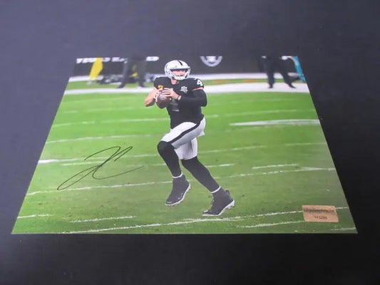 Derek Carr Signed Raiders 8x10 Photo W/Coa