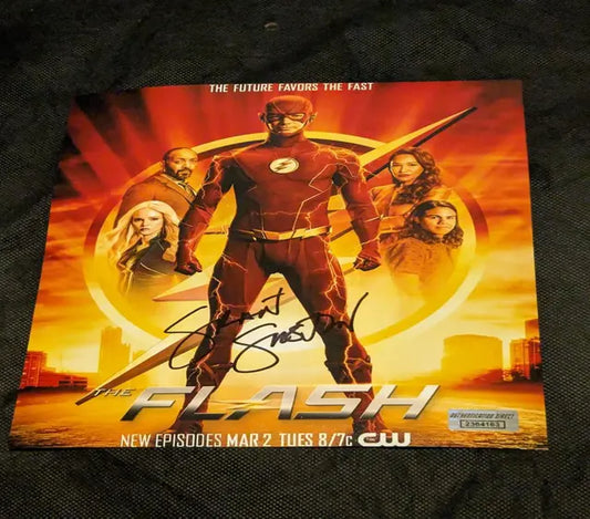 Grant Gustin as The Flash autographed 8x10 photo with COA