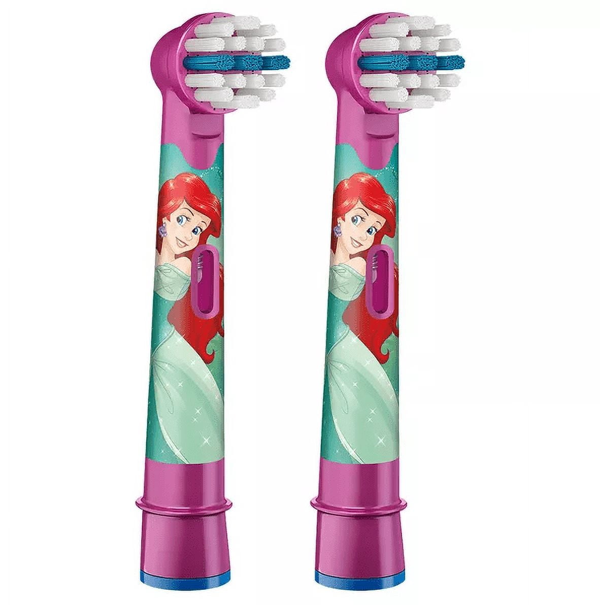 Oral-B Kids Extra Soft Replacement Brush Heads featuring Disney Princesses 2ct