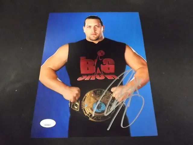 THE BIG SHOW SIGNED 8X10 PHOTO JSA COA