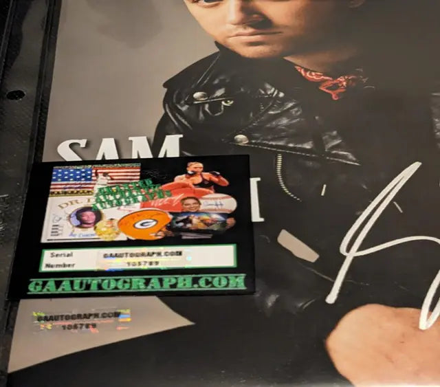 Sam Smith autographed 8x10 photo with coa