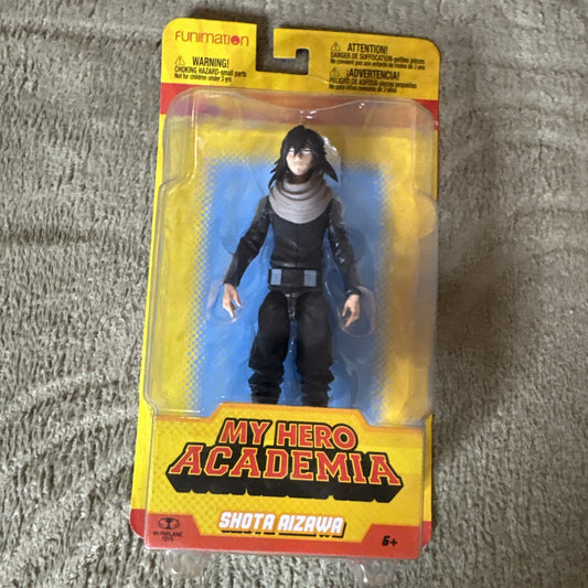McFarlane Toys 2022 My Hero Academia Shota Aizawa 5-inch action figure in original packaging with collectible details