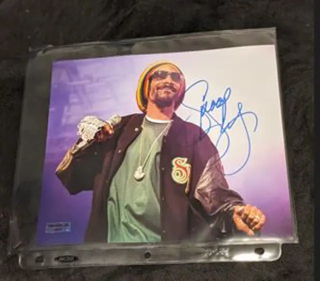 Snoop Dogg autographed 8x10 photo with coa