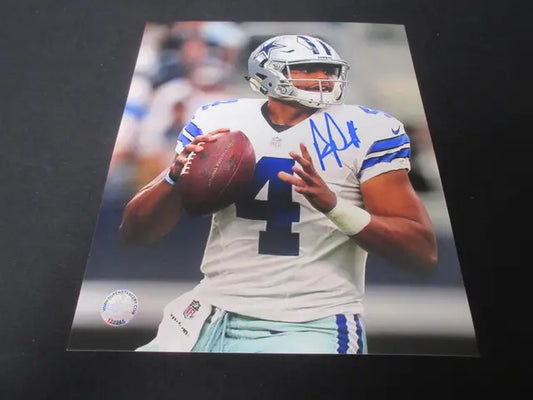 Dak Prescott Signed 8x10 Photo SSC COA