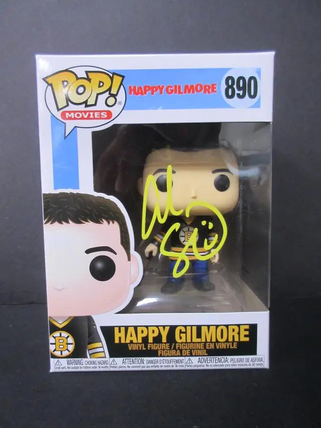 Adam Sandler Happy Gilmore Signed Funko Pop GAA COA