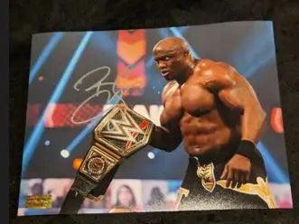 The Real Deal autographed 8x10 photo with coa