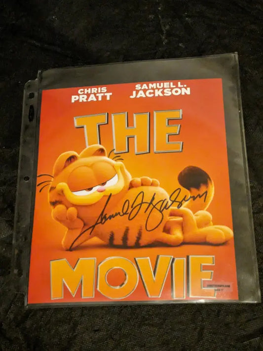 Samuel L Jackson Garfield The Movie autographed 8x10 photo with coa