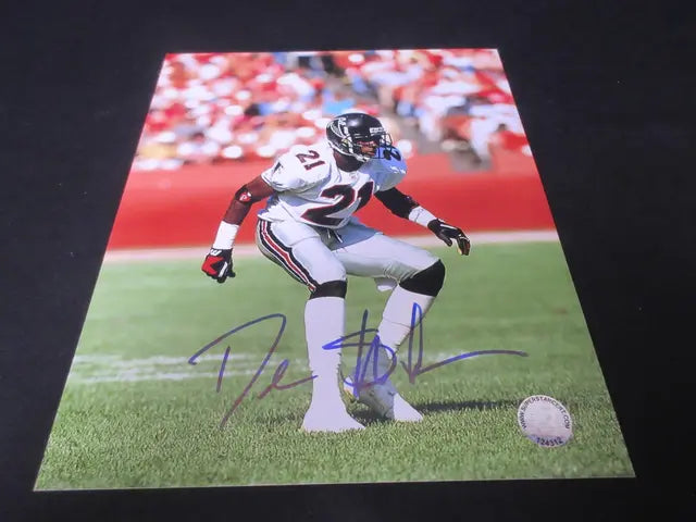 Deion Sanders Signed 8x10 Photo SSC COA NFL Football