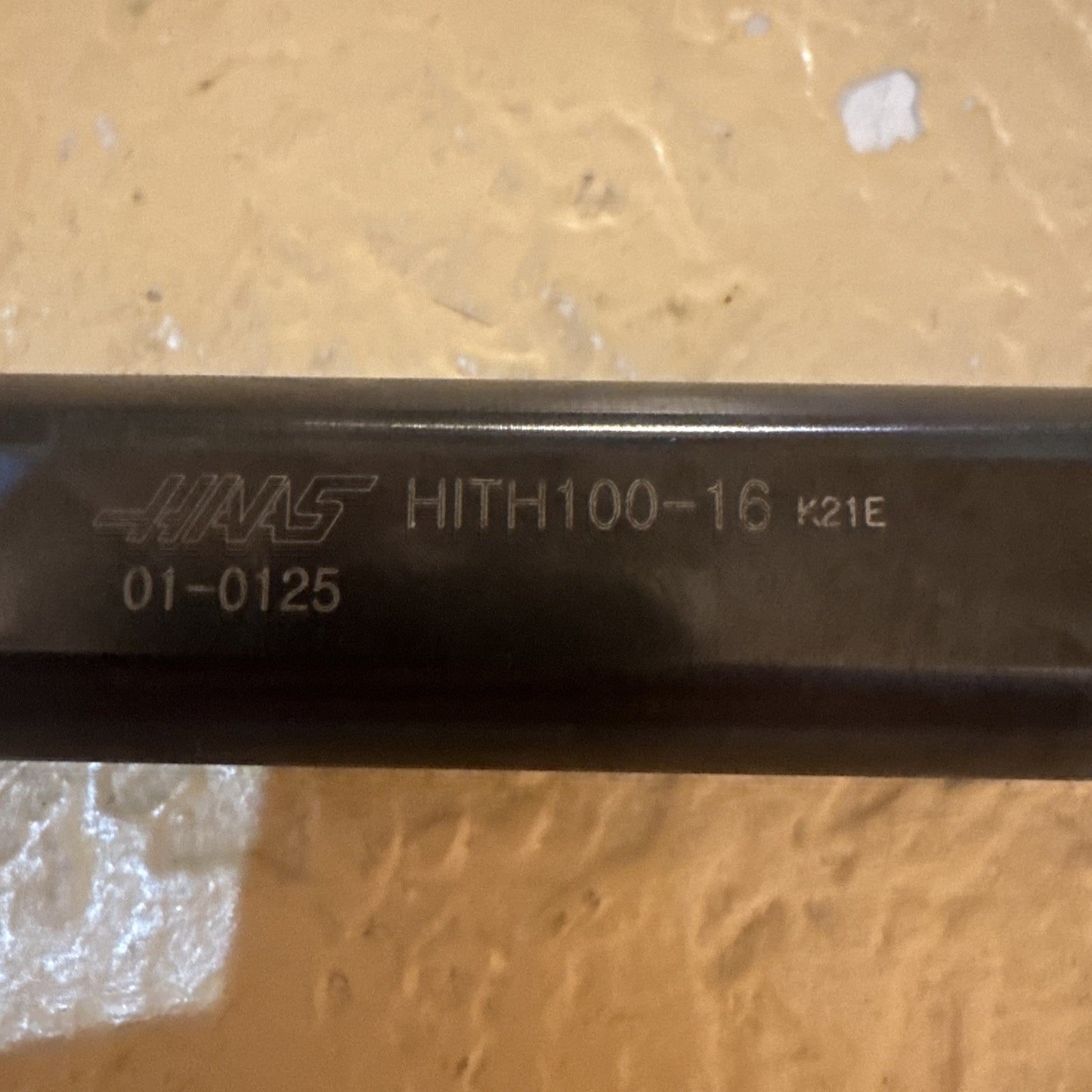Haas HITH100-16 Indexable Boring Bar Tool Holder 1" Shank Used