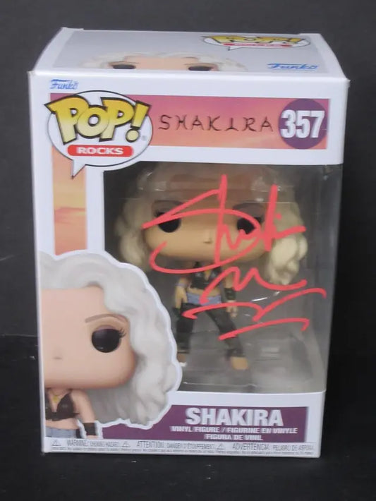 Shakira Signed Funko Pop #357 GAA COA