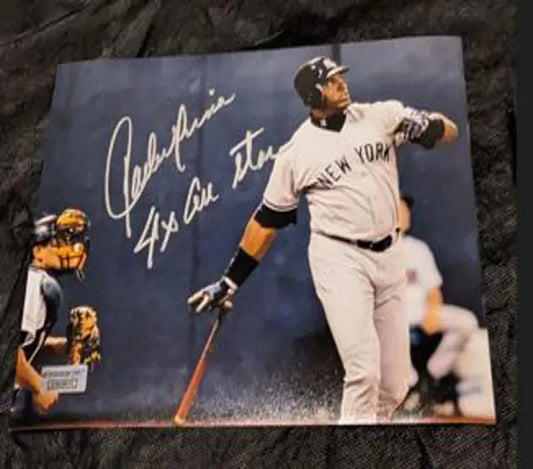 Ruben Sierra new York Yankees autographed 8x10 photo with COA