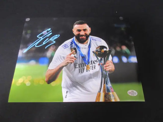 Karim Benzema Signed 8x10 Photo VSA COA