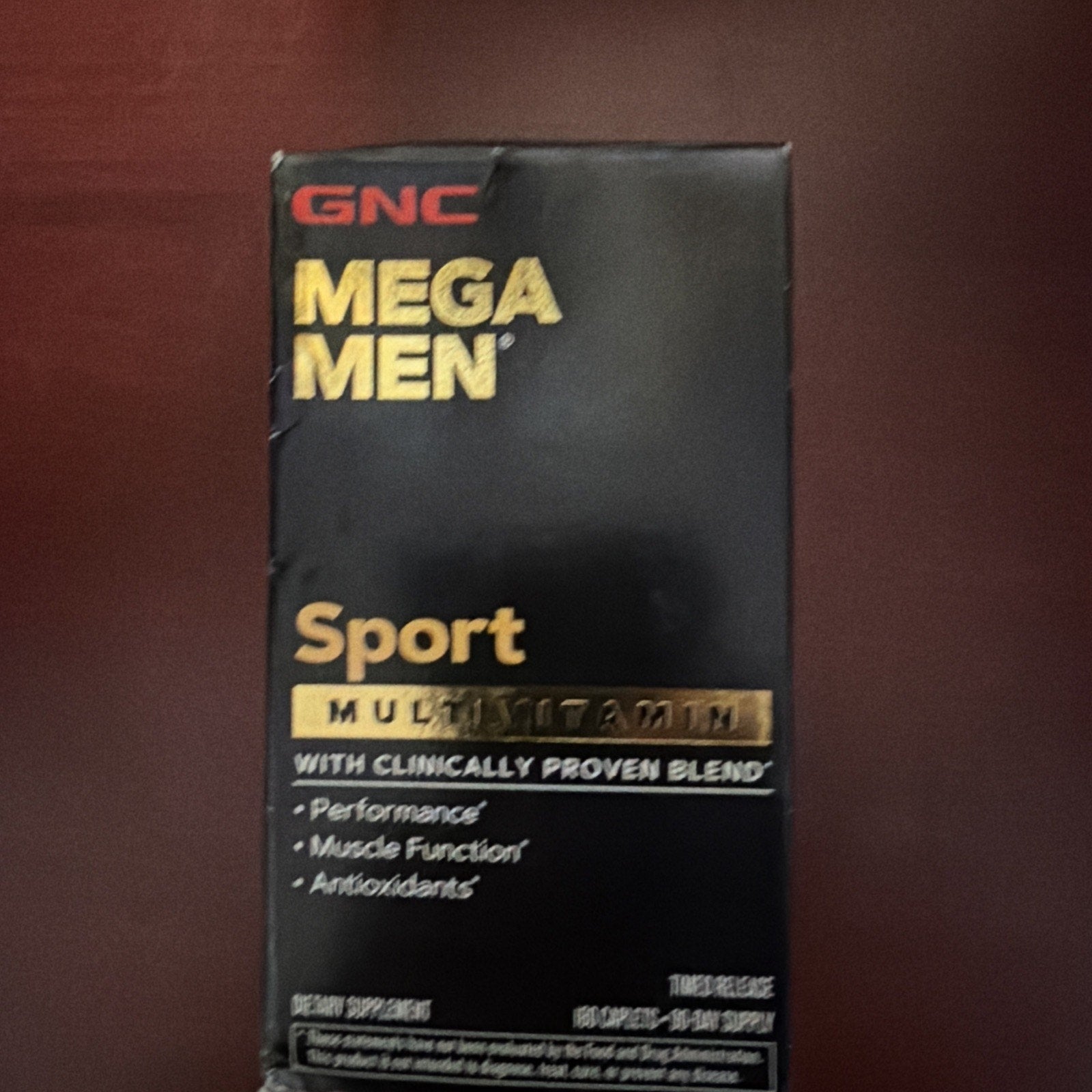 GNC Mega Men Sport Multivitamin | Performance, Muscle 180 Count (Pack of 1)