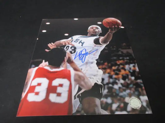 VTG LeBron James Rookie Rare Hand Signed 8x10 Autographed High School with COA