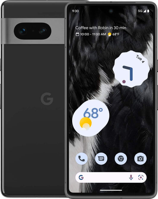 Google Pixel 7 128 GB Charcoal, Unlocked (New)