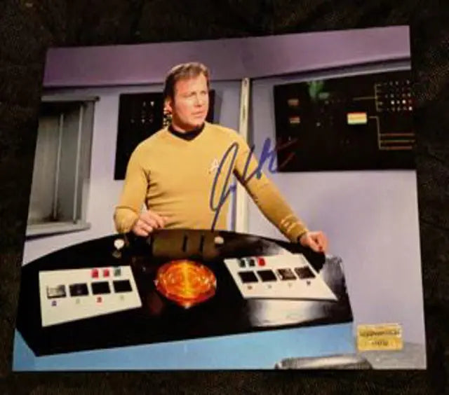 William Shatner Star Trek  autographed 8x10 photo with coa