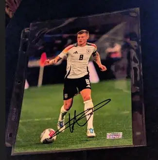 Toni Kroos Signed 8x10 Photo with coa