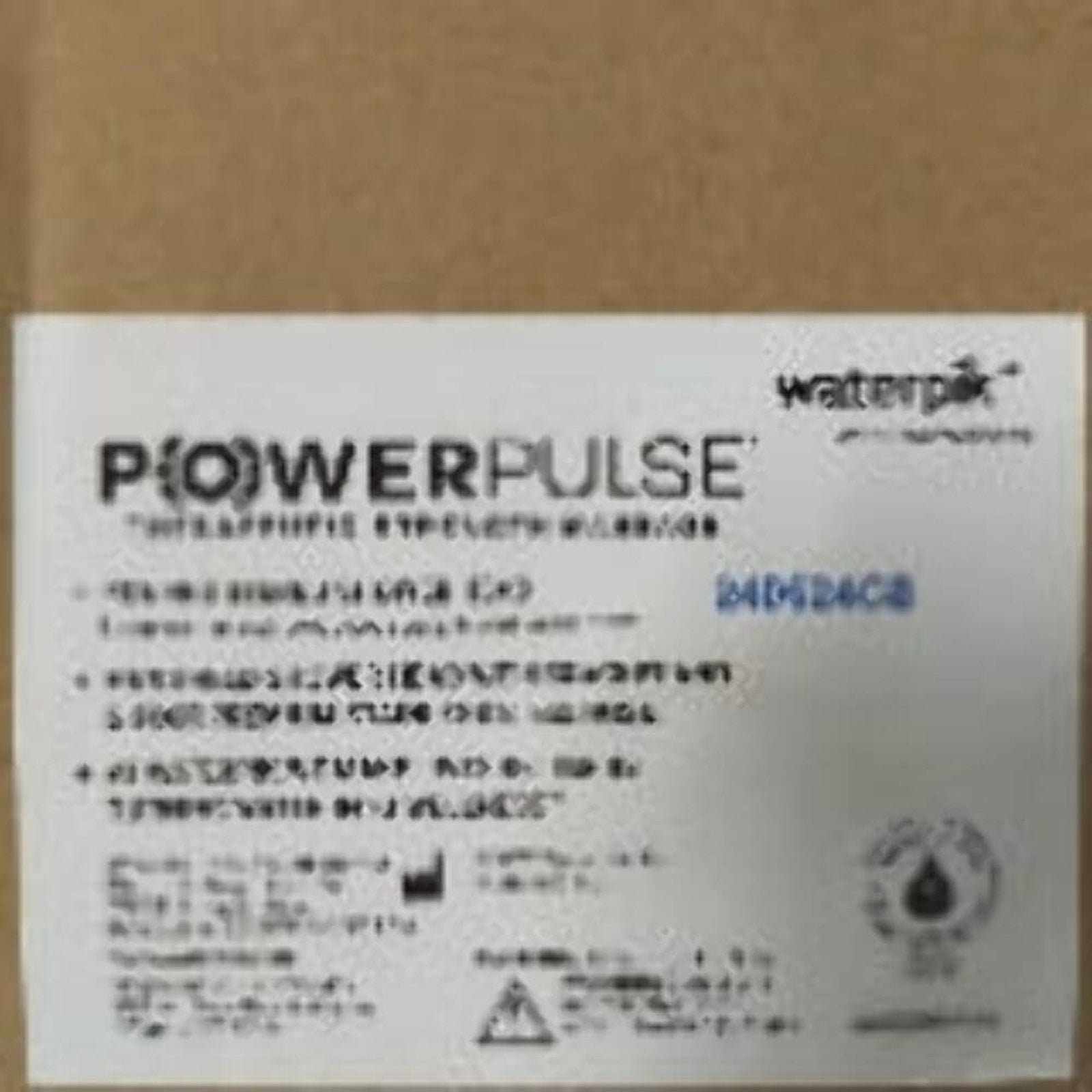 Waterpik High Pressure Hand Held Shower Head with Hose, Powerpulse Massage 7-Mod