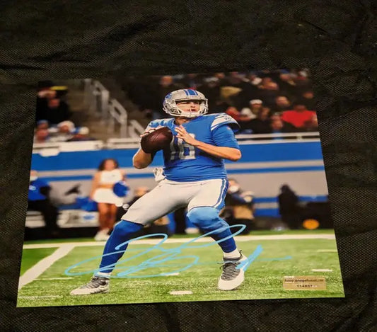 Jared Goff autographed 8x10 photo with coa