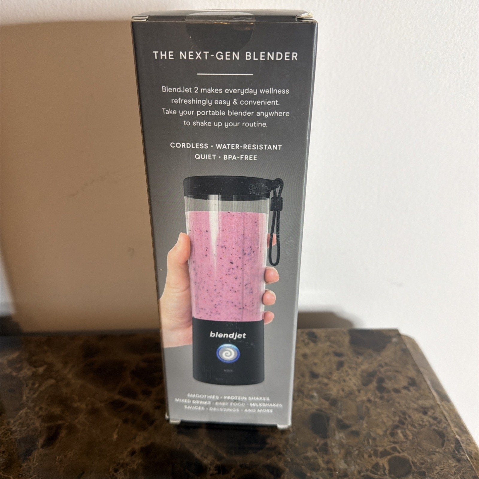 Blendjet 2 The Original Portable Blender, BLACK - FREE SHIPPING