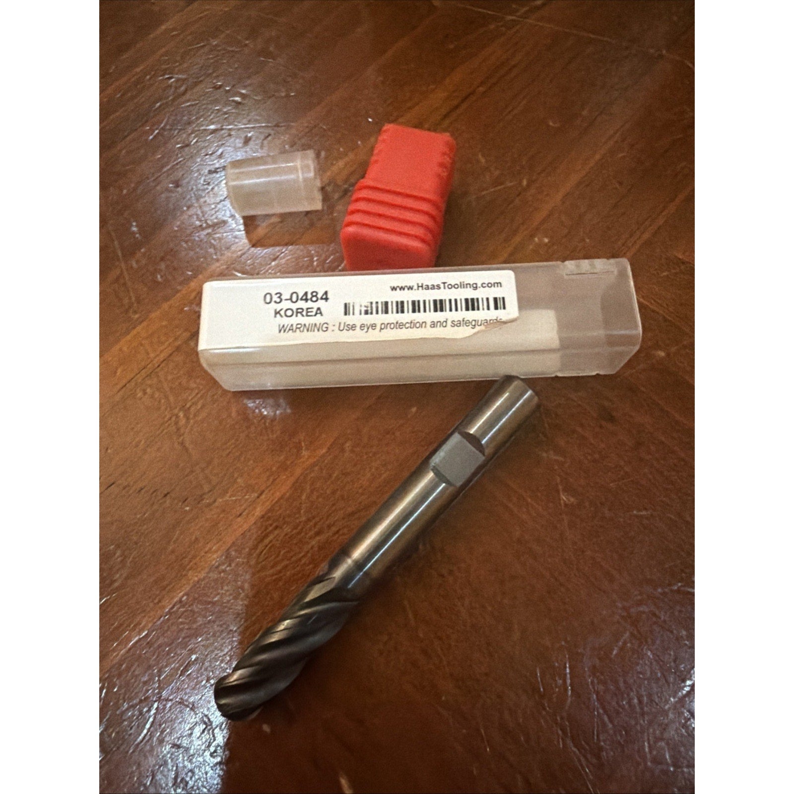 Haas Tooling Ball Nose Carbide End Mill 03-0484 Korea CNC Milling Tool New