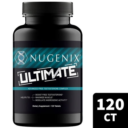 Nugenix Ultimate Testosterone Booster 120 Tablets - official product image