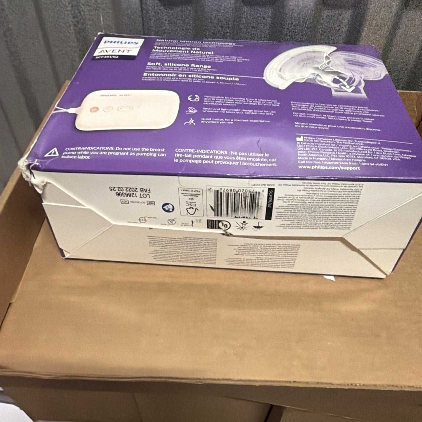 Philips SCF391/62 Avent Baby Feeding Advanced Single Electric Breast Milk Pump