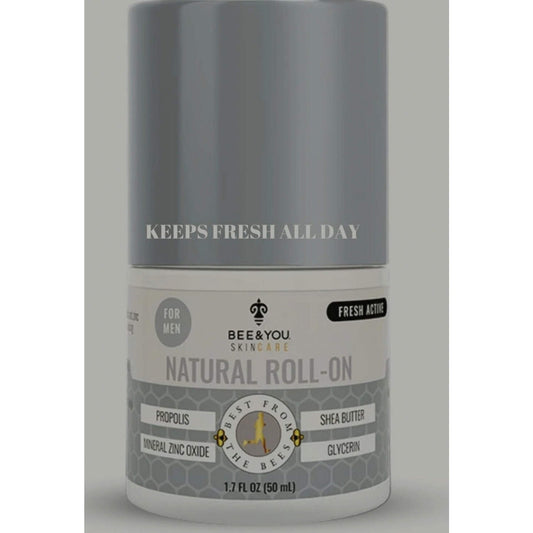 Bee & You 1.7 oz Roll on Deodorant for Men