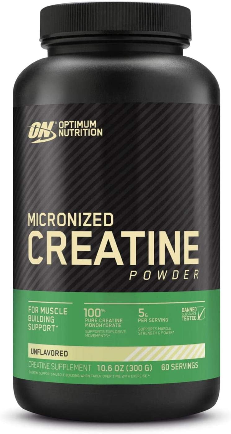 Optimum Nutrition Micronized Creatine Powder Unflavored 10.6 oz 60 Servings