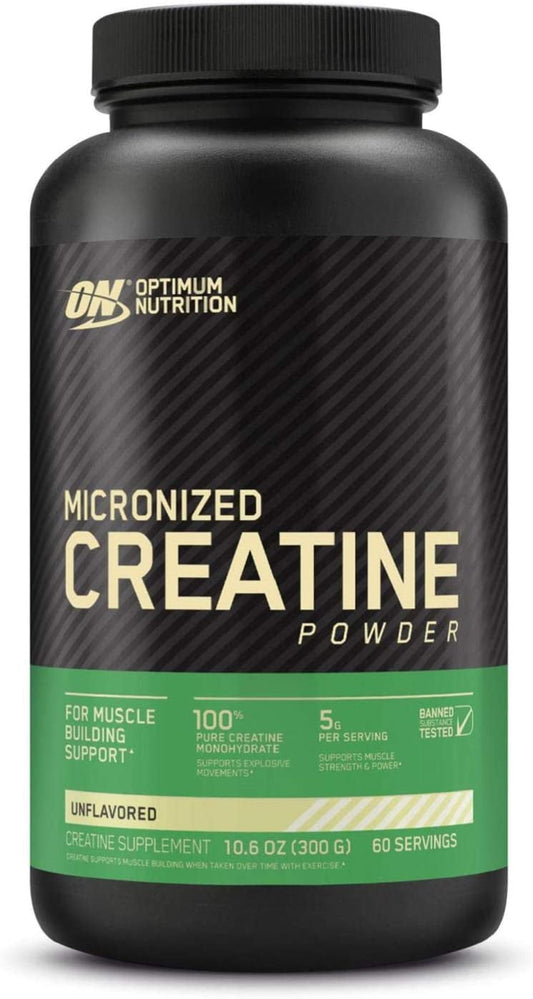 Optimum Nutrition Micronized Creatine Powder Unflavored 10.6 oz 60 Servings