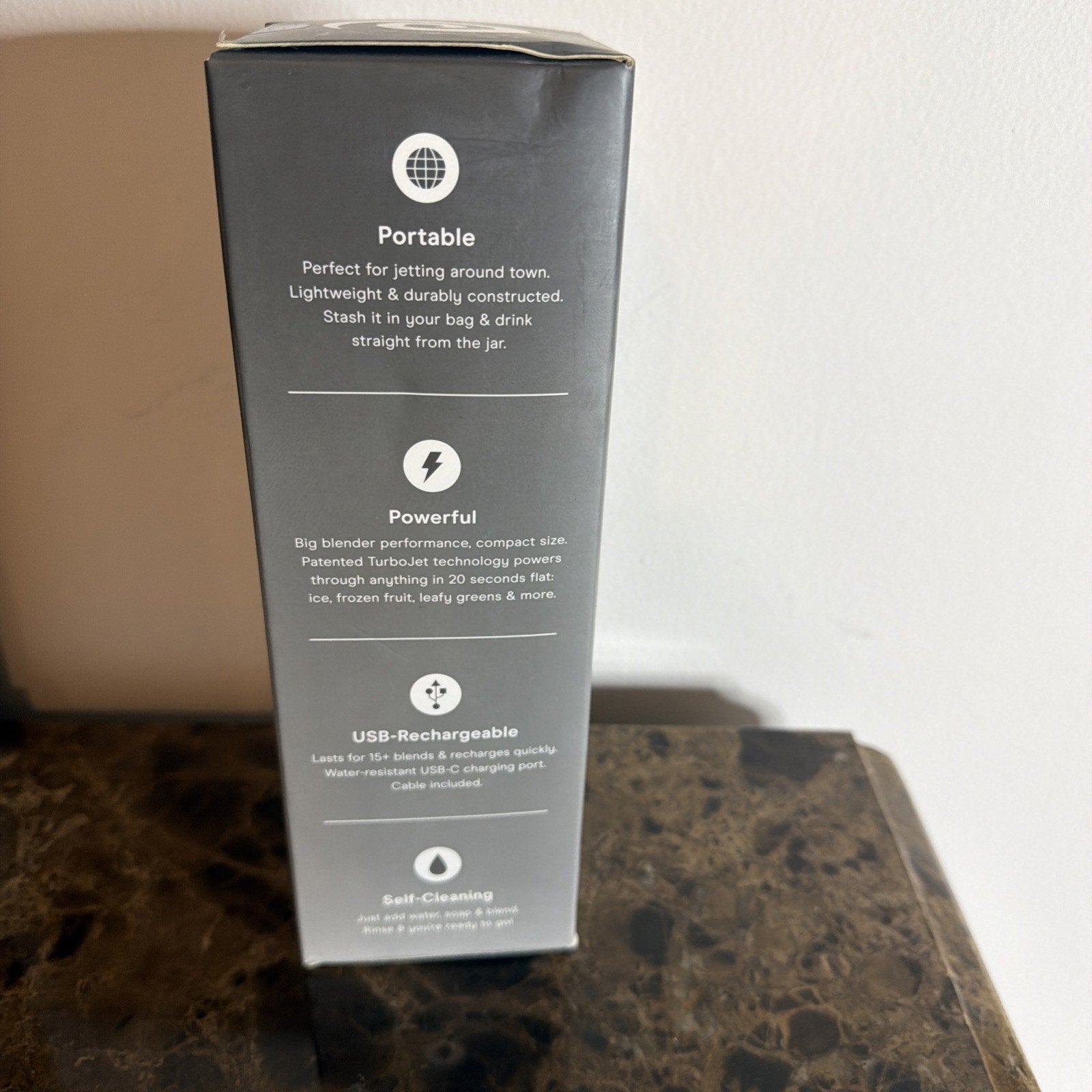 Blendjet 2 The Original Portable Blender, BLACK - FREE SHIPPING