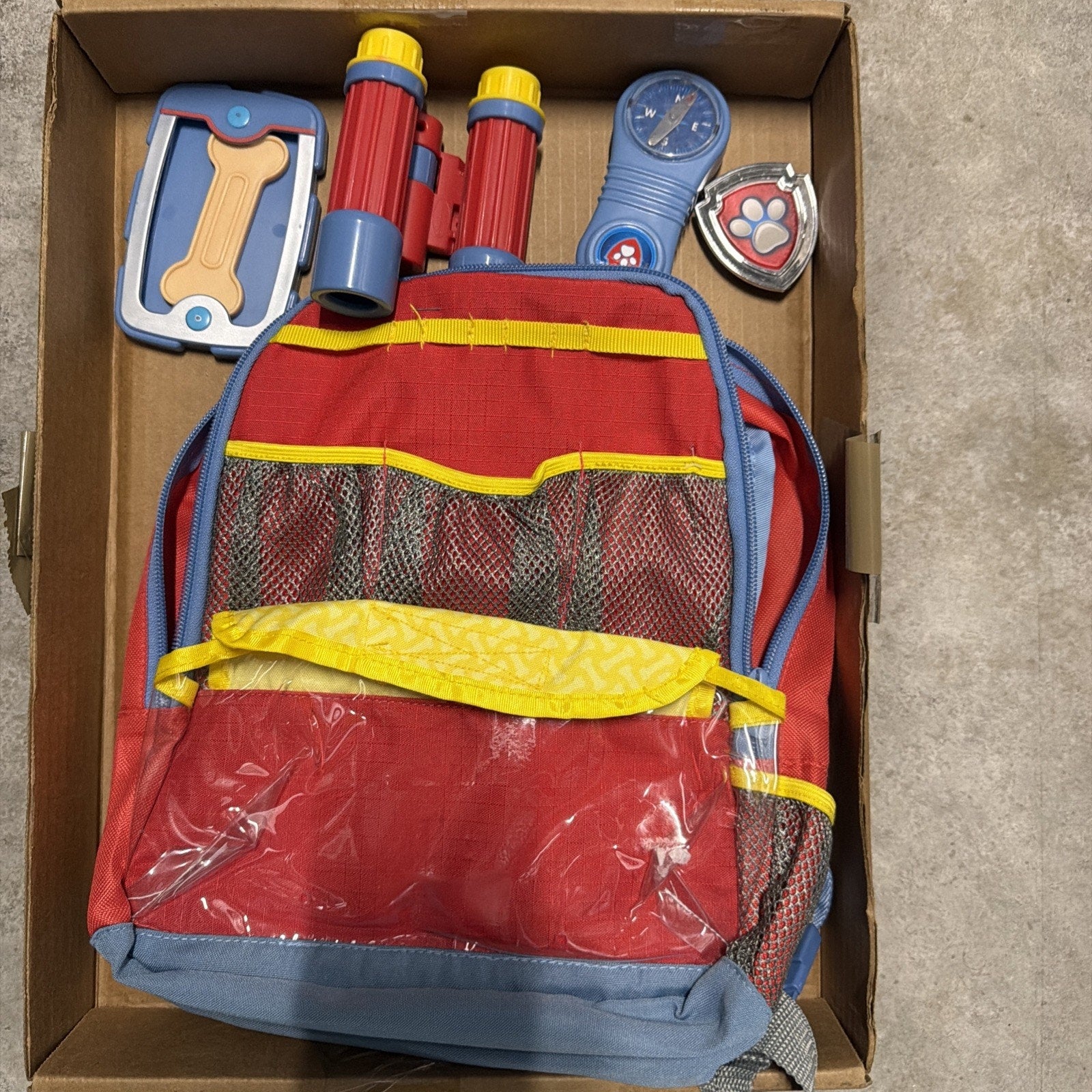 paw patrol backpack and lunchbox