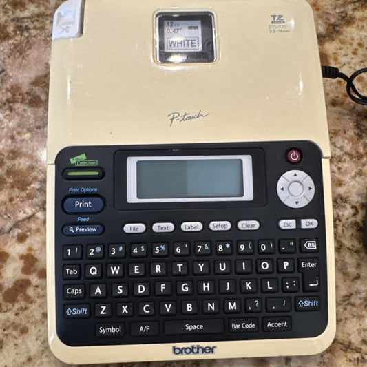 Brother PT-2030 P-Touch Thermal Label Maker - TZ Tape - Doesn’t Power On