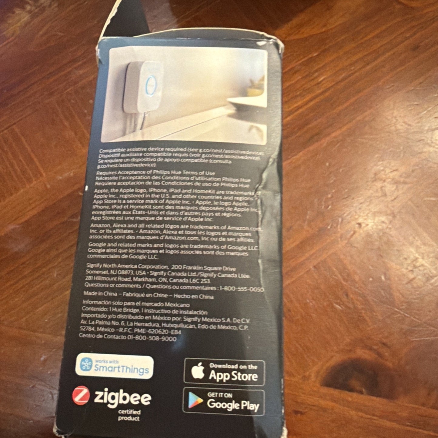 Philips Hue Bridge (3rd Generation) Lighting Controller Hub - White — Image 4