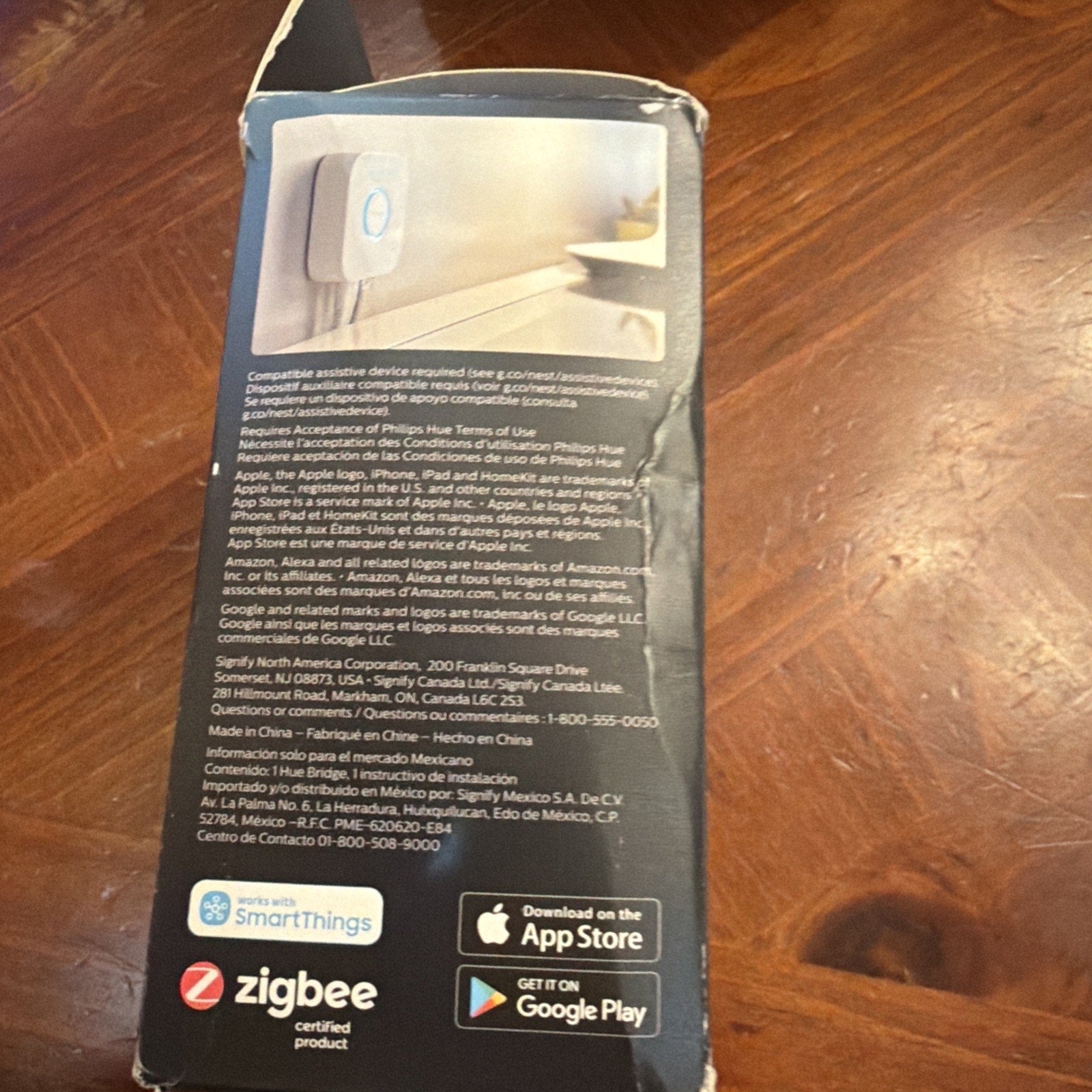 Philips Hue Bridge (3rd Generation) Lighting Controller Hub - White — Image 4