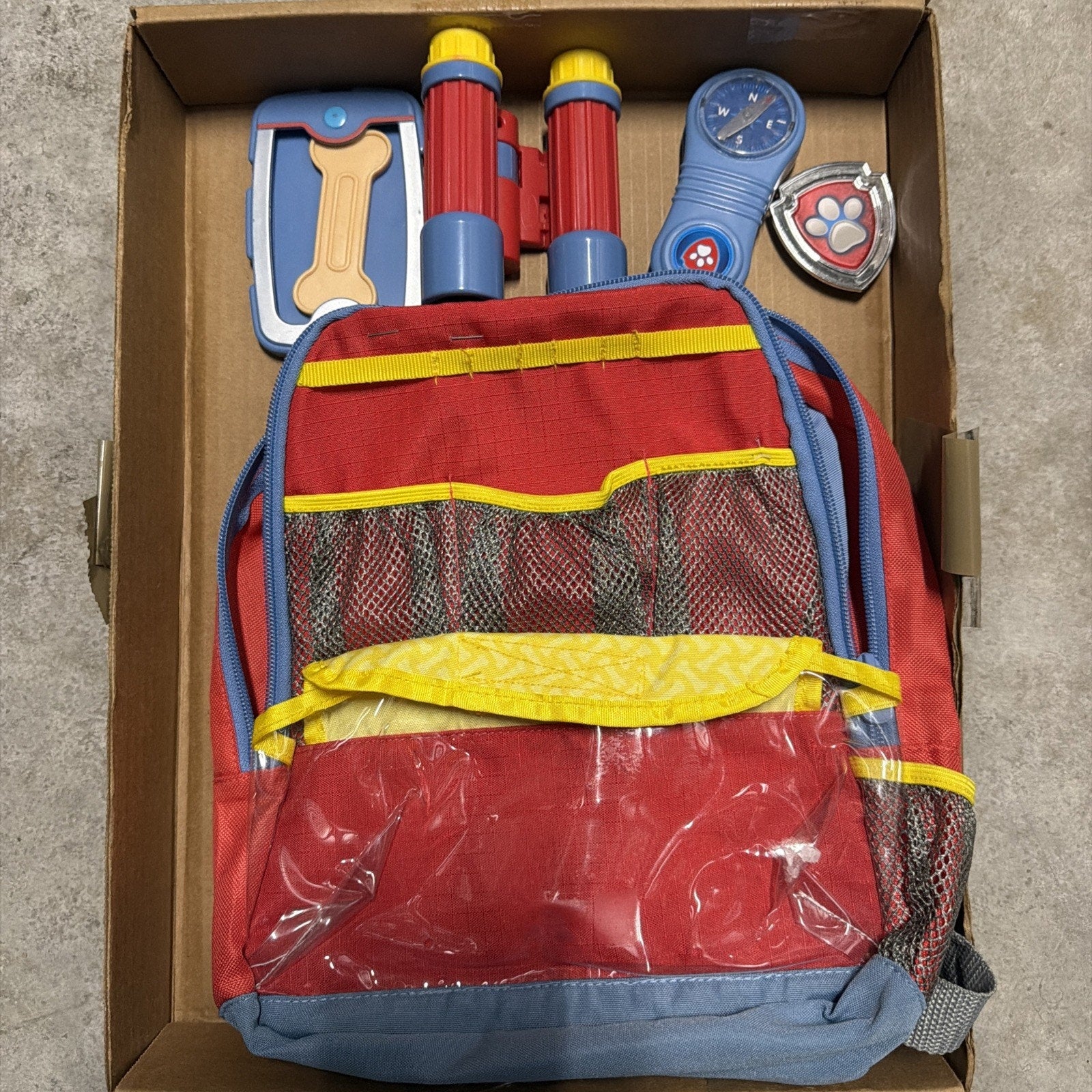 paw patrol backpack and lunchbox