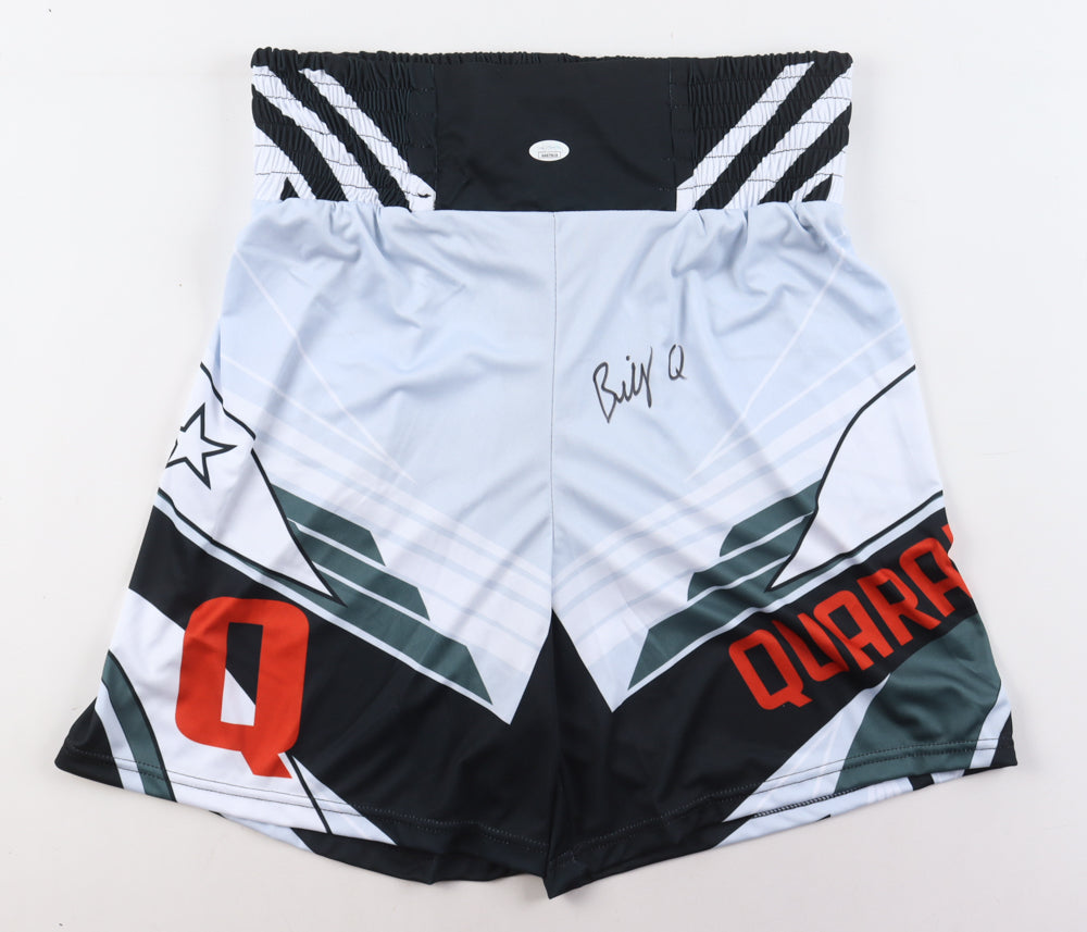 Billy Quarantillo Signed MMA Trunks (JSA) - Price Is Right Miami