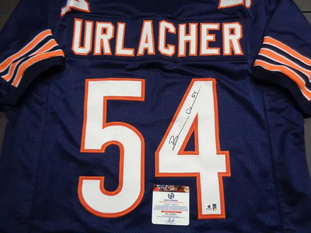 Brian Urlacher Chicago Bears Autographed Custom Football Jersey GA coa - Price Is Right Miami