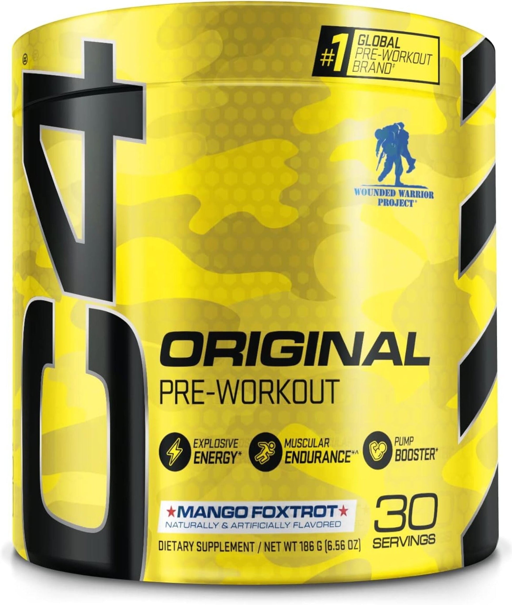 Cellucor C4 Original Pre-Workout, Mango Foxtrot, 30 Servings