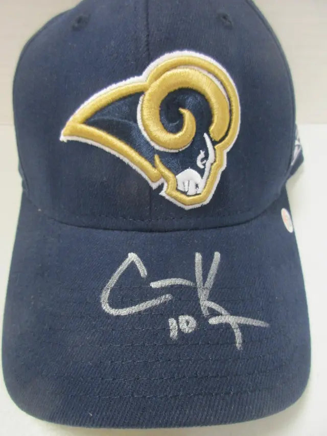 Cooper Kupp of the LA Rams signed autographed hat PAAS COA 496 - Price Is Right Miami