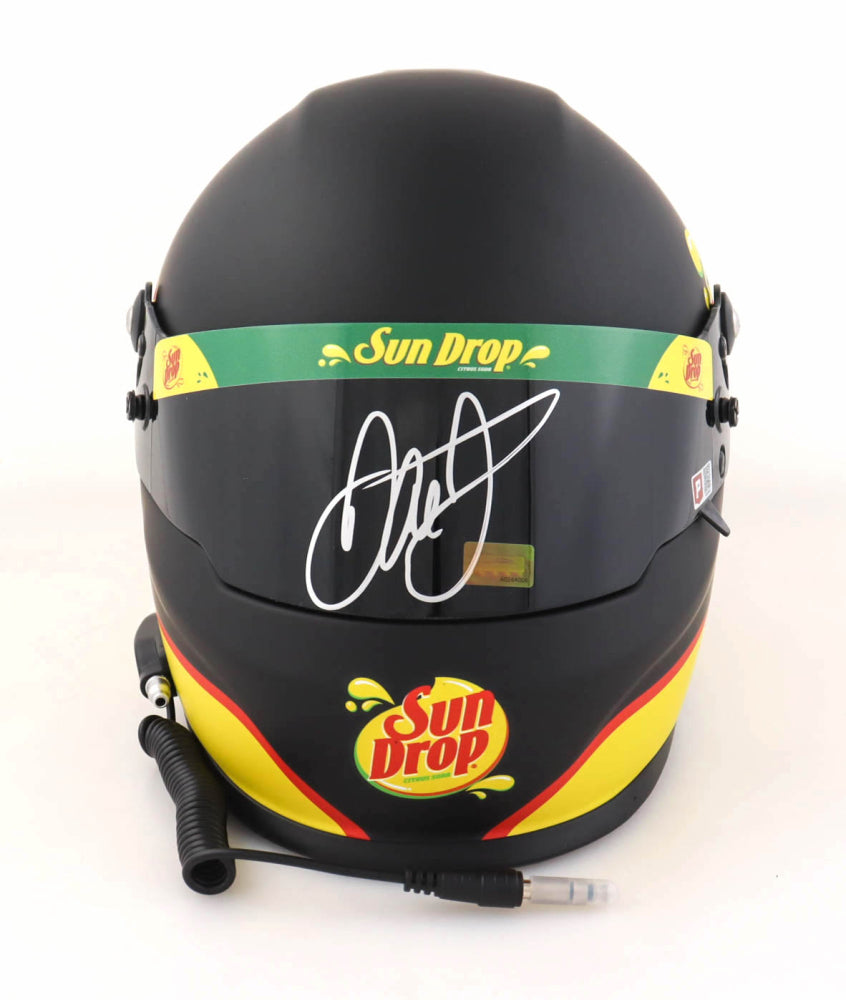 Dale Earnhardt Jr. Signed NASCAR Sun Drop Full-Size Helmet (Dale Jr. & PA) - Price Is Right Miami