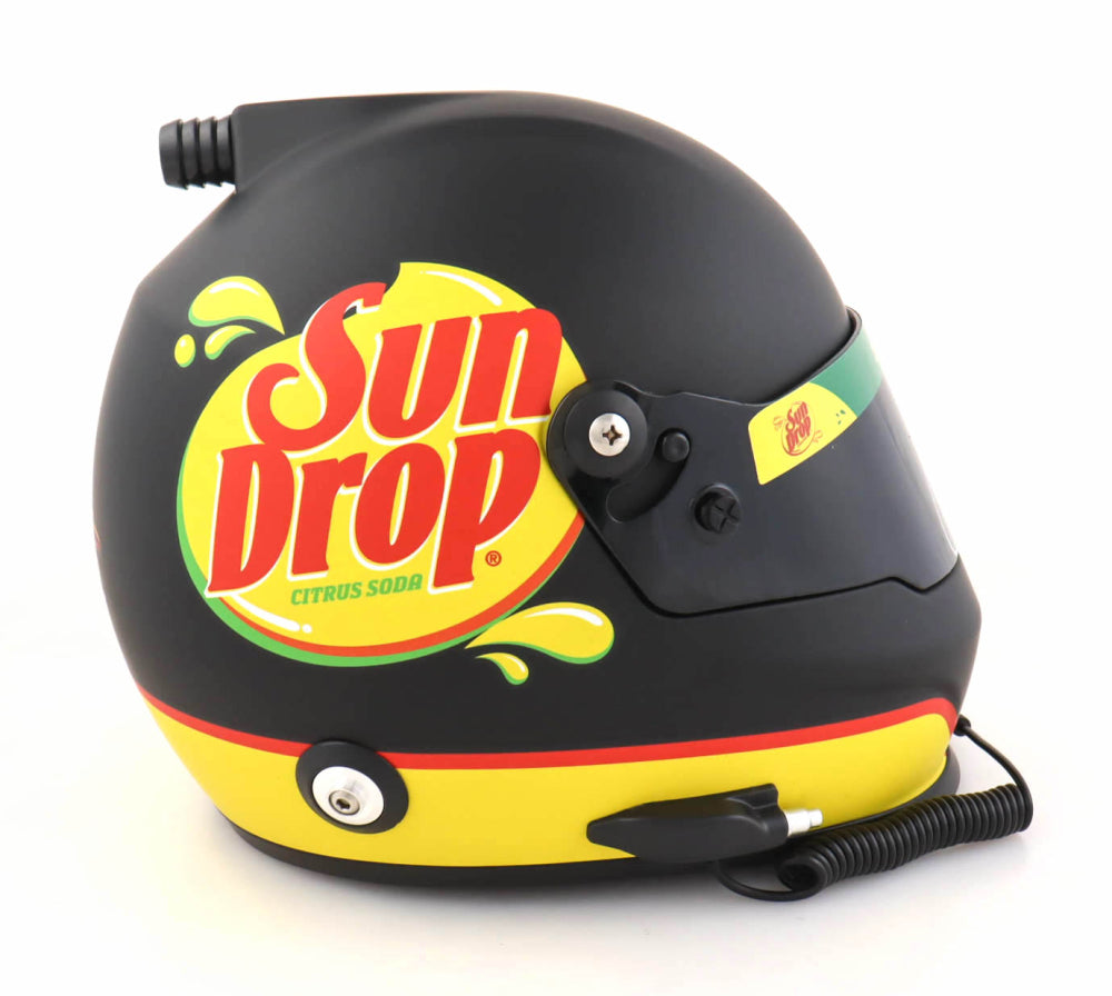 Dale Earnhardt Jr. Signed NASCAR Sun Drop Full-Size Helmet (Dale Jr. & PA) - Price Is Right Miami