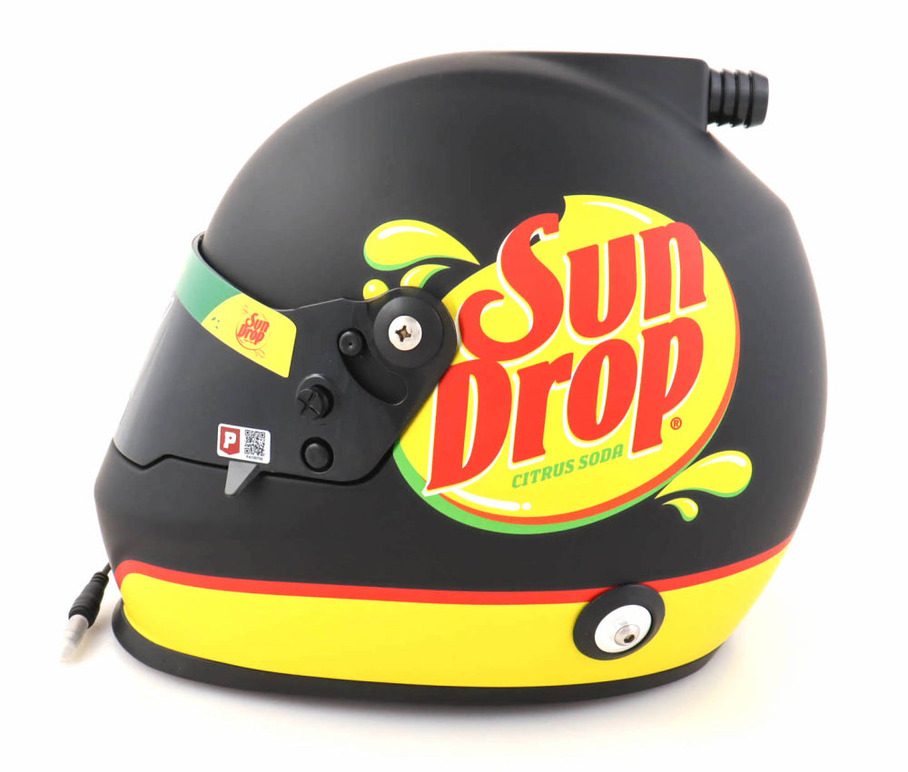 Dale Earnhardt Jr. Signed NASCAR Sun Drop Full-Size Helmet (Dale Jr. & PA) - Price Is Right Miami